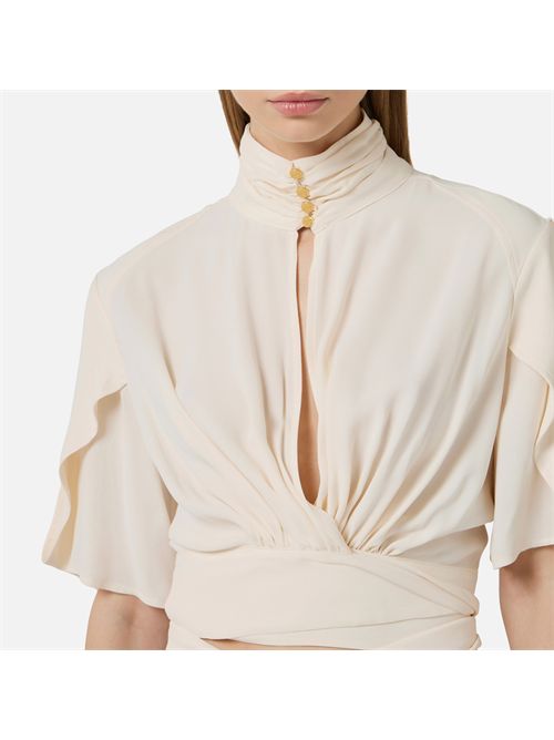 Blusa in georgette di viscosa ELISABETTA FRANCHI | CA15862E2/193